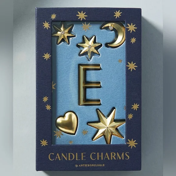 Anthropologie Monogram Candle Charms, Various. New In Box - Picture 3 of 8